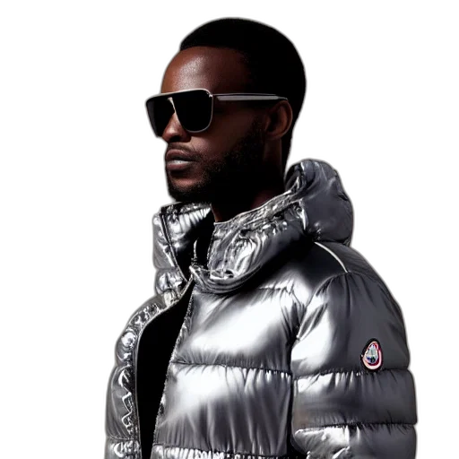 jacket, 3d render, photorealistic, concept art transparent PNG cut-out