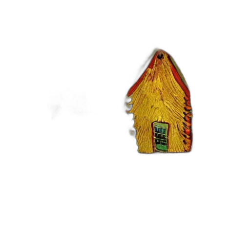 building, food, umbrella, furniture, 3d render, pixel art, concept art, photorealistic transparent PNG cut-out