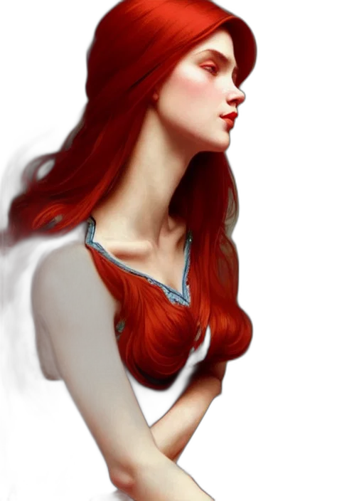 dress, crown, face, hat, fantasy art, photorealistic, concept art, 3d render transparent PNG cut-out