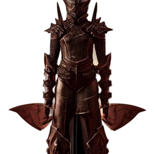 staff, sword, concept art, fantasy art, 3d render, pixel art, dark, earth tones transparent PNG cut-out