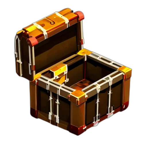 jewelry, furniture, crown, 3d render, concept art, pixel art, mech, chest transparent PNG cut-out