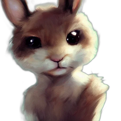 animal, face, creature, mask, photorealistic, watercolor, oil painting, concept art transparent PNG cut-out