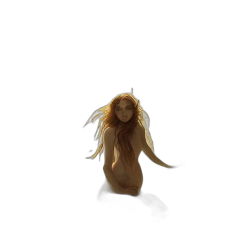 hair, creature, animal, dress transparent PNG cut-out