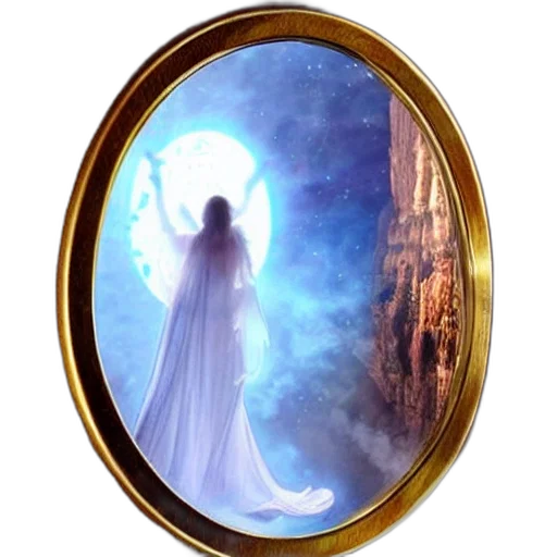 dress, fantasy art, oil painting, concept art transparent PNG cut-out