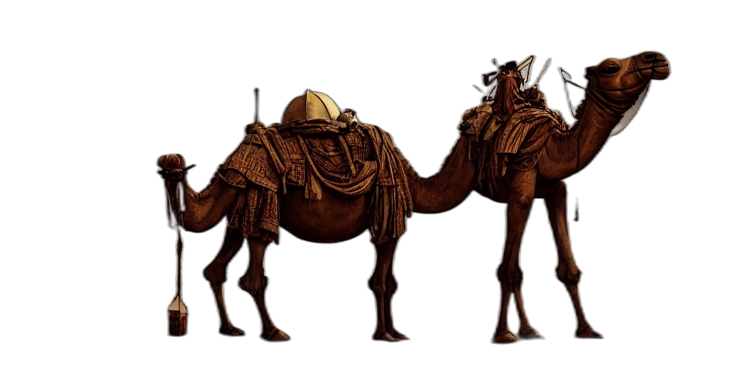 hat, animal, staff, weapon transparent PNG cut-out