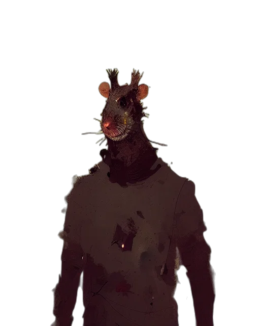mask, animal, creature, jacket transparent PNG cut-out
