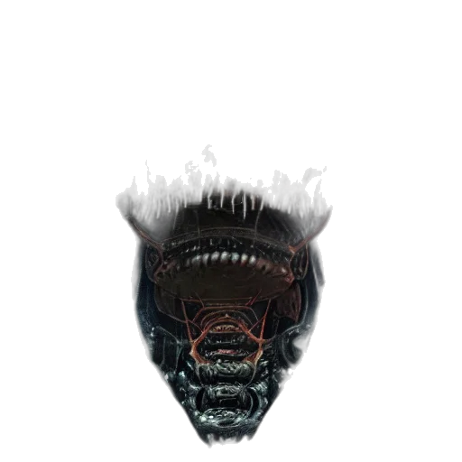 mask, crown, creature, face transparent PNG cut-out