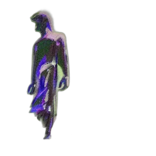 dress, robot, creature, jacket, 3d render, vaporwave, concept art, pixel art transparent PNG cut-out
