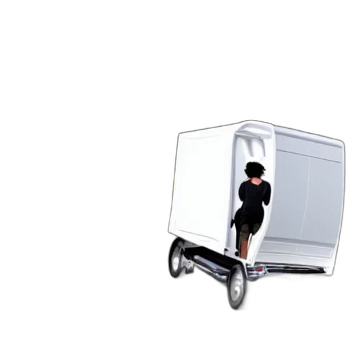 robot, furniture, car, staff, 3d render, concept art, photorealistic, person transparent PNG cut-out