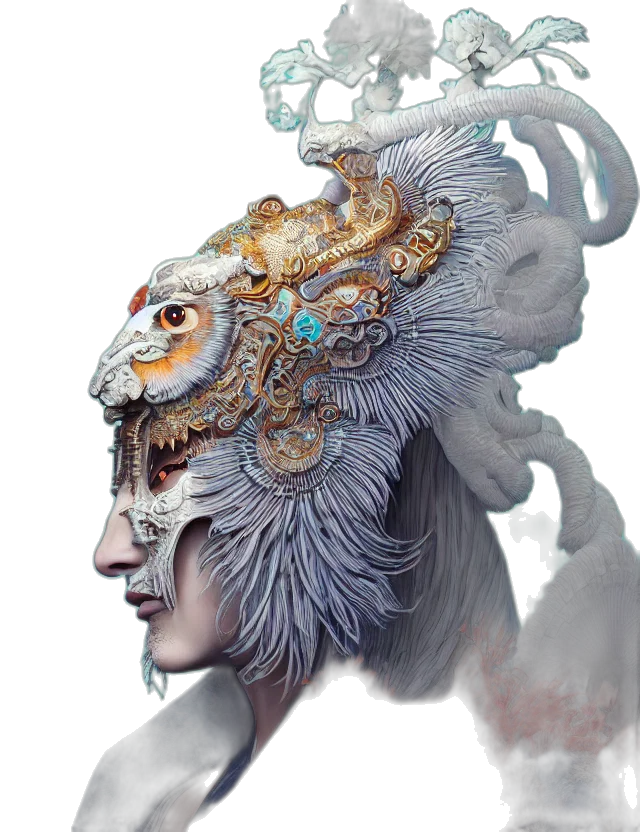 mask, crown, face, jewelry transparent PNG cut-out