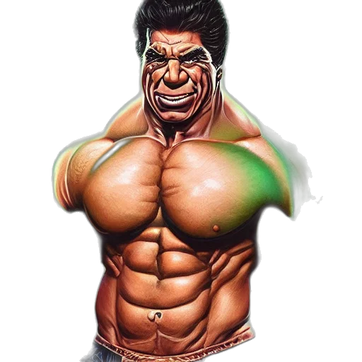 face, comic book art, photorealistic, concept art transparent PNG cut-out