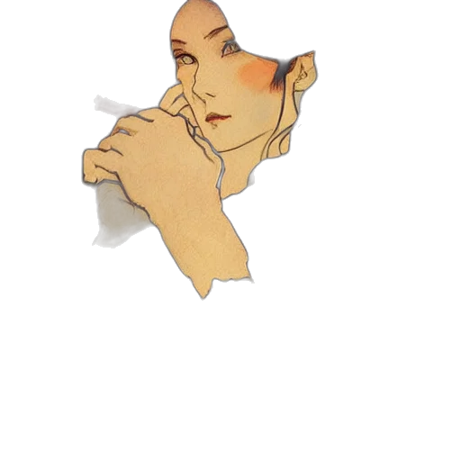 face, jewelry, mask, dress, pixel art, watercolor, cartoon, photorealistic transparent PNG cut-out