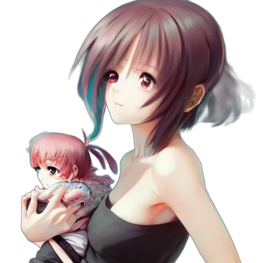 dress, robot, weapon, anime transparent PNG cut-out