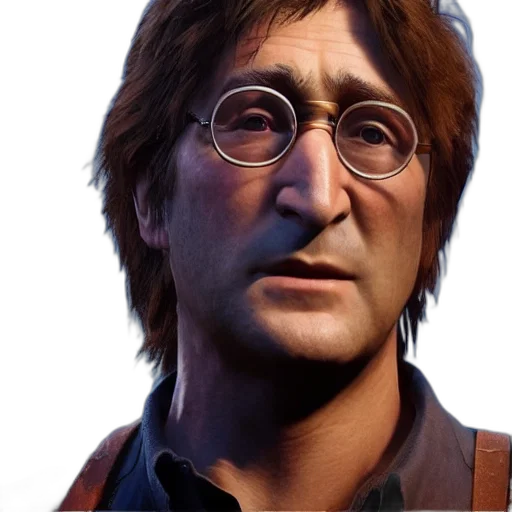 face, animal, photorealistic, concept art, 3d render, fantasy art, screenshot, john transparent PNG cut-out
