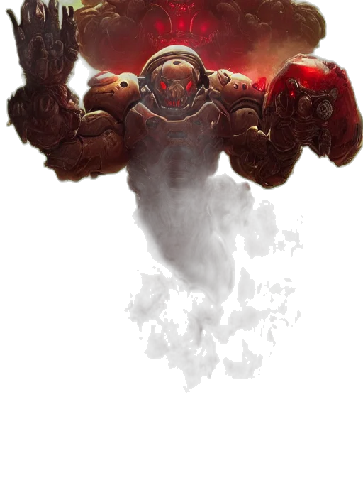 robot, mask, weapon, dragon transparent PNG cut-out