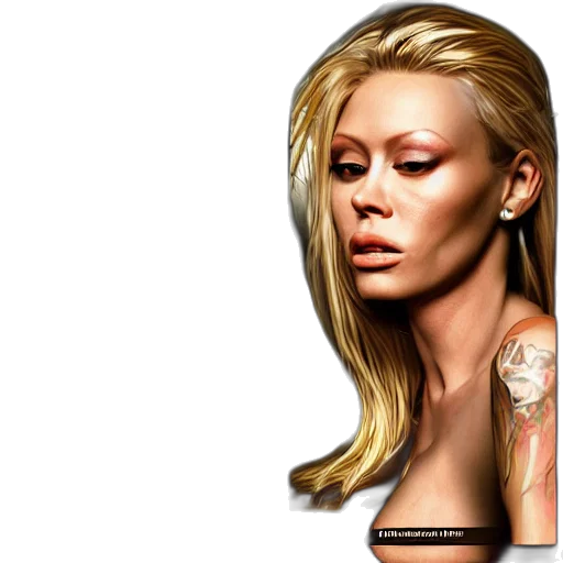 face, jewelry, photorealistic, 3d render transparent PNG cut-out