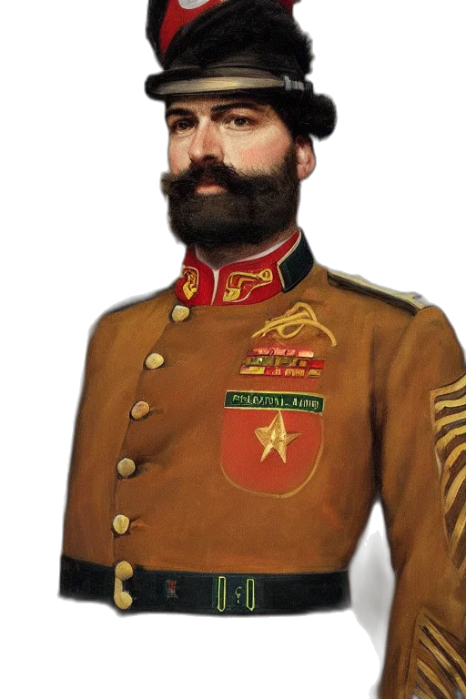staff, face, jacket, hat transparent PNG cut-out