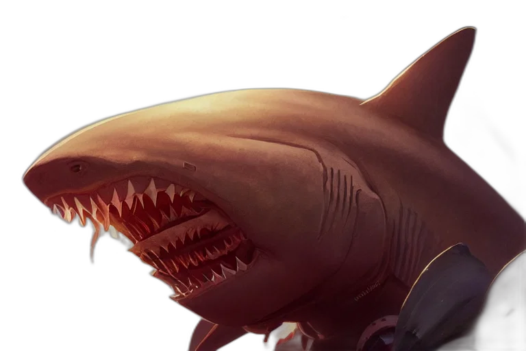 creature, animal, concept art, photorealistic, 3d render, fantasy art, underwater, closeup transparent PNG cut-out