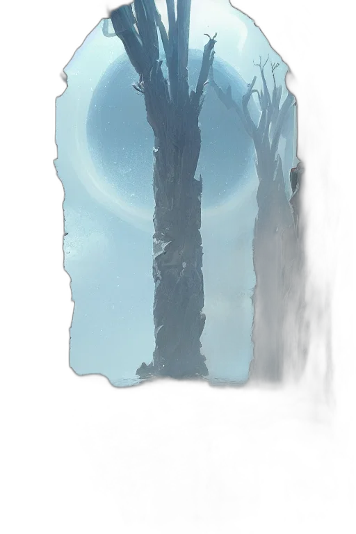 sword, tree, staff, crown, concept art, fantasy art, watercolor, pixel art transparent PNG cut-out