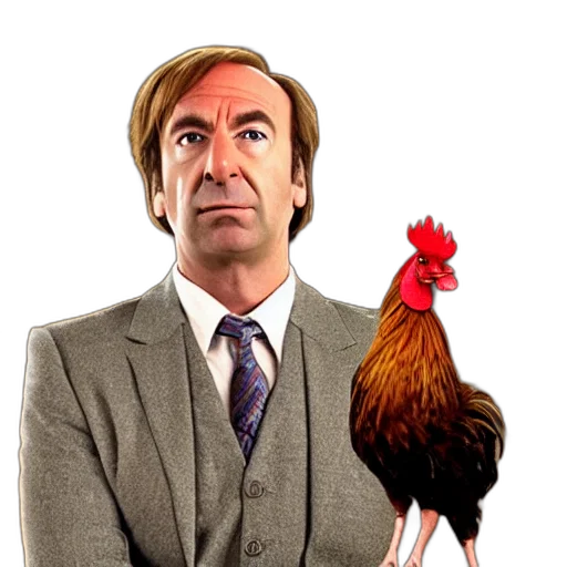 animal, jacket, saul, goodman, rooster, medieval, torture, chamber transparent PNG cut-out