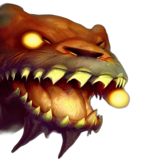 dragon, creature, mask, face transparent PNG cut-out
