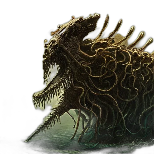 creature, dragon, animal, concept art transparent PNG cut-out