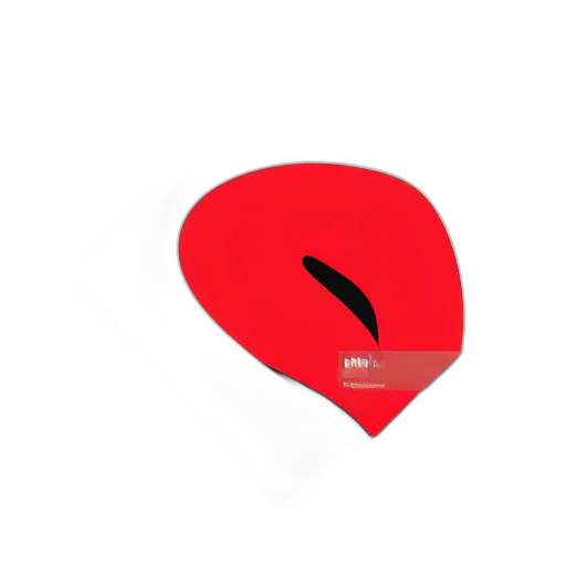 hat, umbrella, red, abstract transparent PNG cut-out