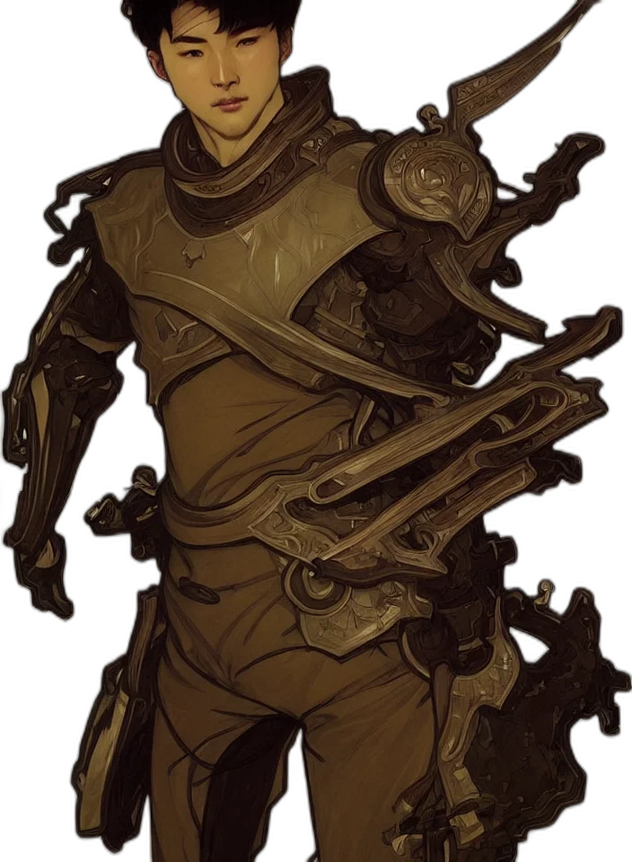 staff, weapon, sword, robot transparent PNG cut-out