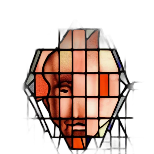 face, mask, crown, robot transparent PNG cut-out