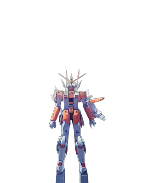 robot, weapon, sword, staff, concept art, pixel art, 3d render, watercolor transparent PNG cut-out