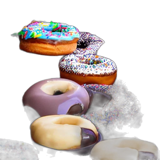 food, jewelry, 3d render, photorealistic, vaporwave, concept art, pastel, new transparent PNG cut-out