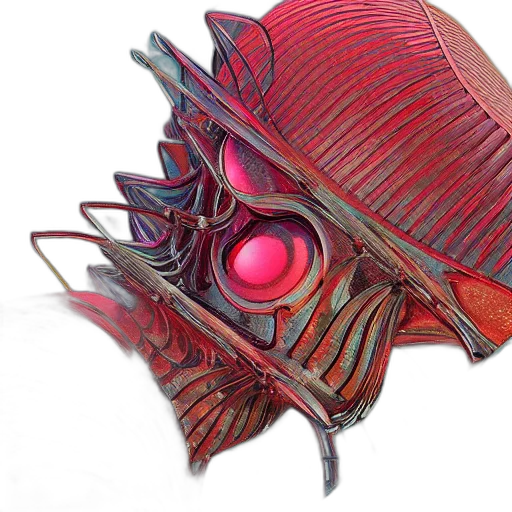 mask, robot, crown, creature transparent PNG cut-out