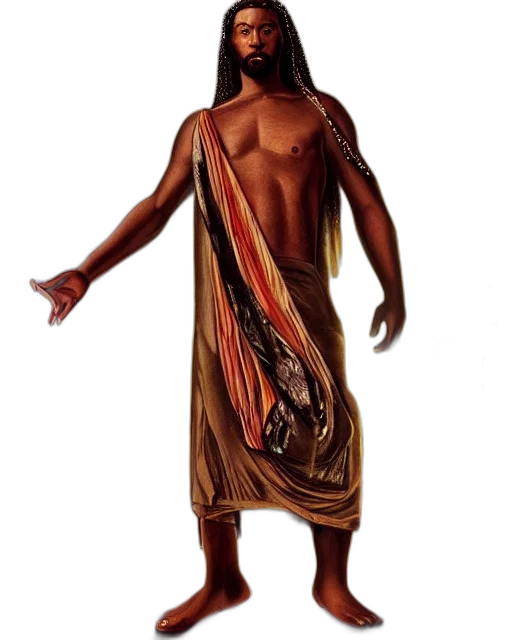 dress, creature, concept art, photorealistic transparent PNG cut-out