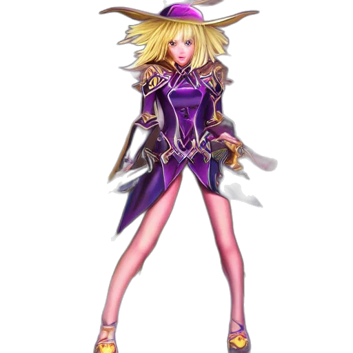 staff, dress, weapon, hat, concept art, fantasy art, pixel art, anime transparent PNG cut-out