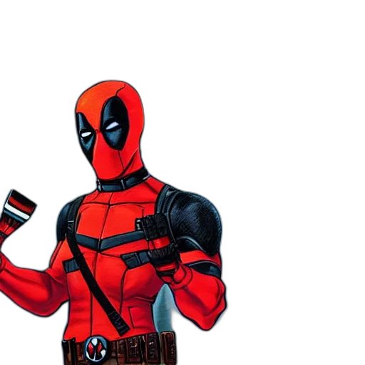 comic book art, concept art, pixel art, 3d render transparent PNG cut-out
