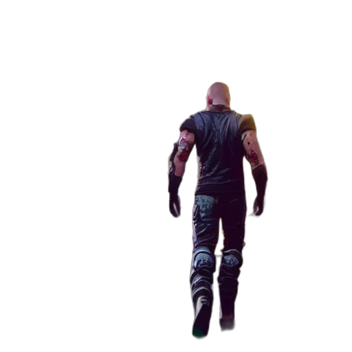 jacket, robot, weapon, creature, concept art, 3d render, pixel art, cyberpunk transparent PNG cut-out
