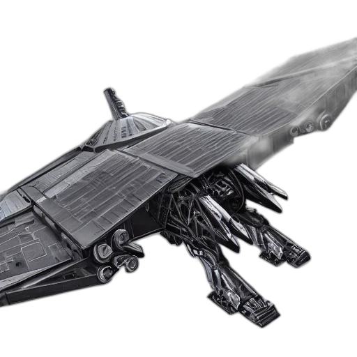 weapon, dragon, concept art, 3d render transparent PNG cut-out