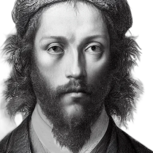 face, hair, crown, photorealistic transparent PNG cut-out