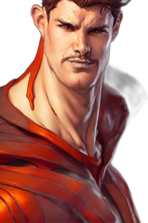 face, mask, dragon, comic book art transparent PNG cut-out