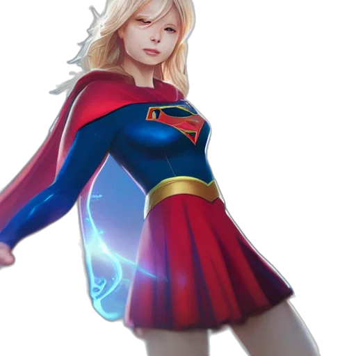 dress, concept art, comic book art, fantasy art transparent PNG cut-out
