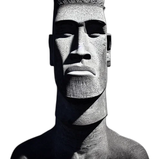 face, mask, robot, staff, 3d render, photorealistic, concept art, comic book art transparent PNG cut-out