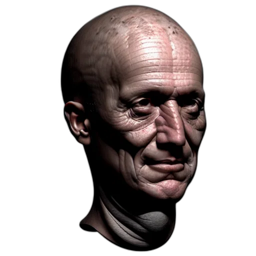 face, mask, robot, creature transparent PNG cut-out