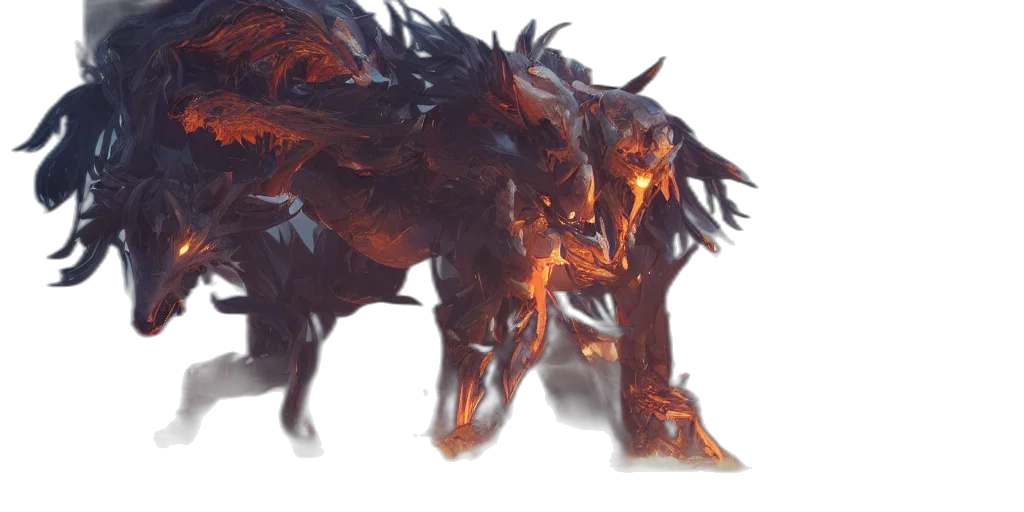 dragon, creature, animal, weapon, concept art, fantasy art, 3d render, photorealistic transparent PNG cut-out