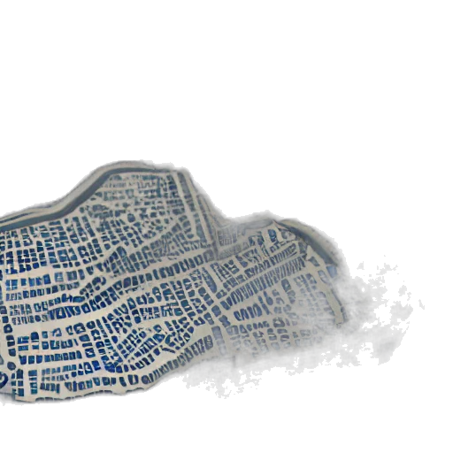 shoes, car, hat, jacket, 3d render, concept art, city street, new transparent PNG cut-out