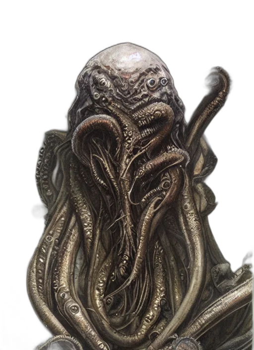 creature, mask, staff, animal transparent PNG cut-out