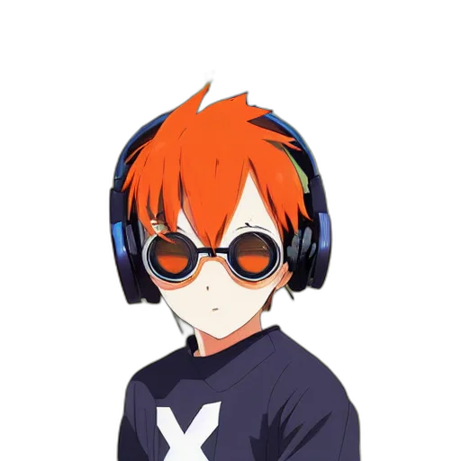mask, jacket, anime, cartoon transparent PNG cut-out