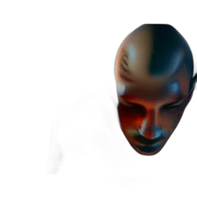 mask, face, robot, creature, 3d render, concept art, photorealistic, fantasy art transparent PNG cut-out