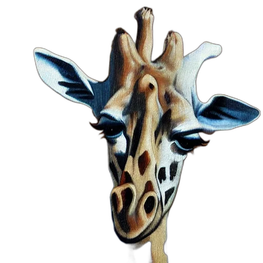 mask, animal, face, creature, watercolor, photorealistic, 3d render, concept art transparent PNG cut-out
