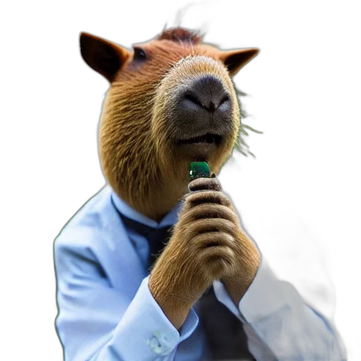 staff, animal, bottle, creature transparent PNG cut-out