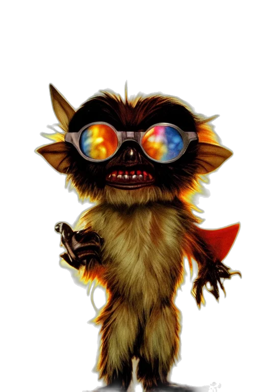 creature, staff, mask, animal, concept art, fantasy art, pixel art, 3d render transparent PNG cut-out